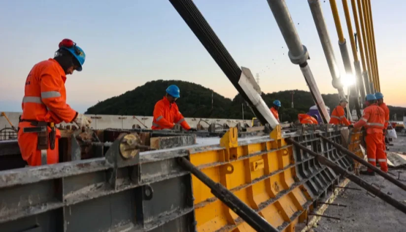 Ponte de Guaratuba entra na reta final de obras