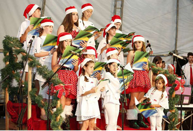 Mais de 10 mil pessoas participam da abertura do Natal Ingá.