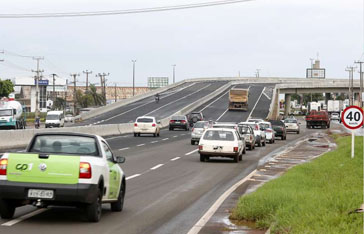 Contorno Norte já alivia tráfego das avenidas Colombo e Morangueira.