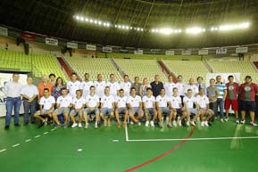 Equipe e comissão técnica do Ciagym/Maringá Futsal é anunciada.