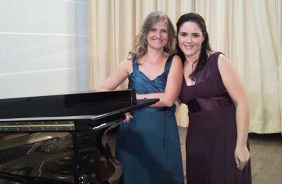 Canto e Piano são atrações no Auditório Luzamor nesta quinta-feira (23).