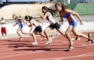 Festival de atletismo é destinado a procura de novos talentos.