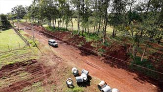 UEM deu início às obras para construção do anel viário. UEM deu início às obras para construção do anel viário.