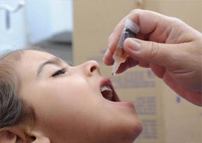 Vacinação contra a pólio e o sarampo segue até dia 28