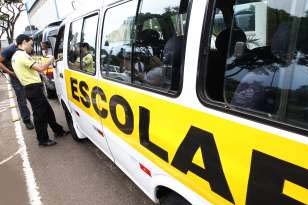 Transportes escolares serão vistoriados a partir desta segunda-feira (26)