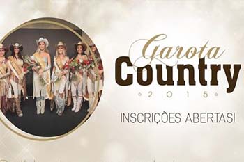 Inscrições para o Garota Country 2015 estão abertas