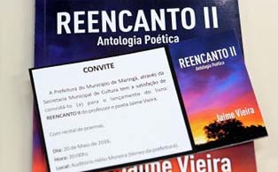 Poeta Jaime Vieira lança seu sétimo livro nesta sexta-feira (20)