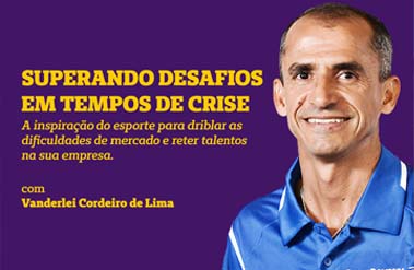 “Superando desafios em tempos de crise” será tema de palestra de medalhista olímpico