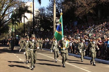 Dia da Independência do Brasil terá tradicional desfile cívico-militar