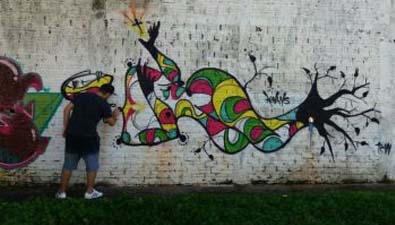 Grafiteiros terão apoio da Prefeitura para promover arte e prevenir pichações