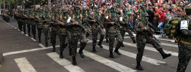 Inscrições para o desfile do dia 7 de setembro vão até 11 de agosto Inscrições para o desfile do dia 7 de setembro vão até 11 de agosto