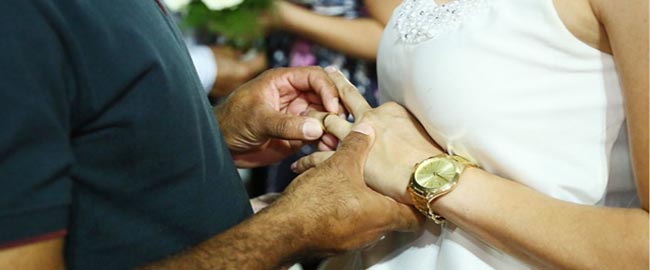 Inscrições para casamento coletivo em Maringá estão abertas