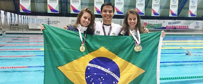 Gêmeas paralímpicas de Maringá são campeãs no Mundial do México