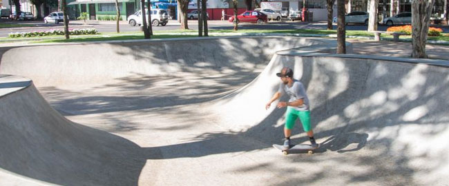 Praça de Patinação revitalizada será entregue neste domingo (18)