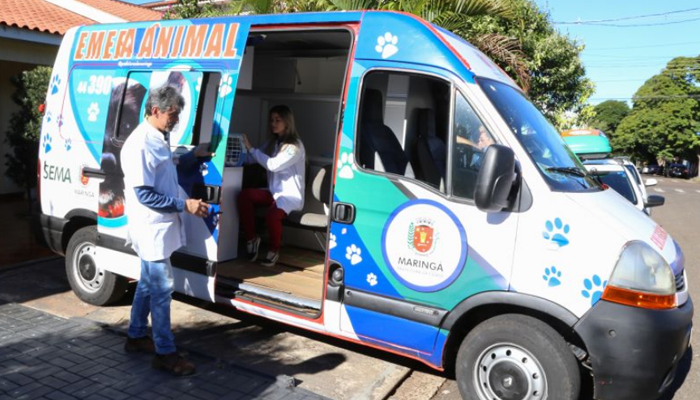 Van de “Emergência Animal” inicia atendimentos Van de “Emergência Animal” inicia atendimentos