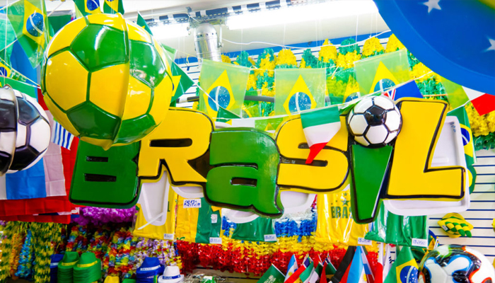 Horário de funcionamento do comércio durante jogos do Brasil