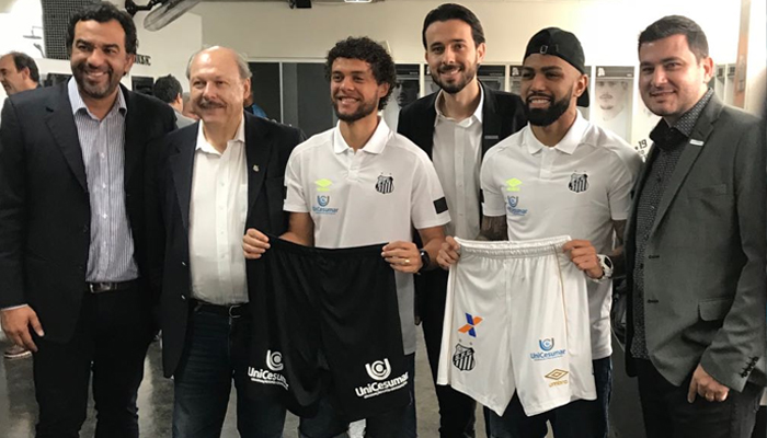 Unicesumar é a nova patrocinadora oficial do Santos Futebol Clube