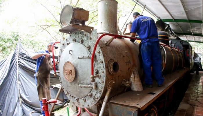 Tombamento preserva Maria Fumaça, símbolo histórico do município