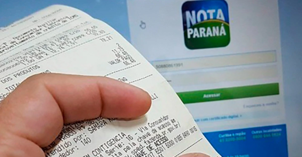 Nota Paraná: nove consumidores de Maringá têm prêmios de R$ 1 mil a serem resgatados