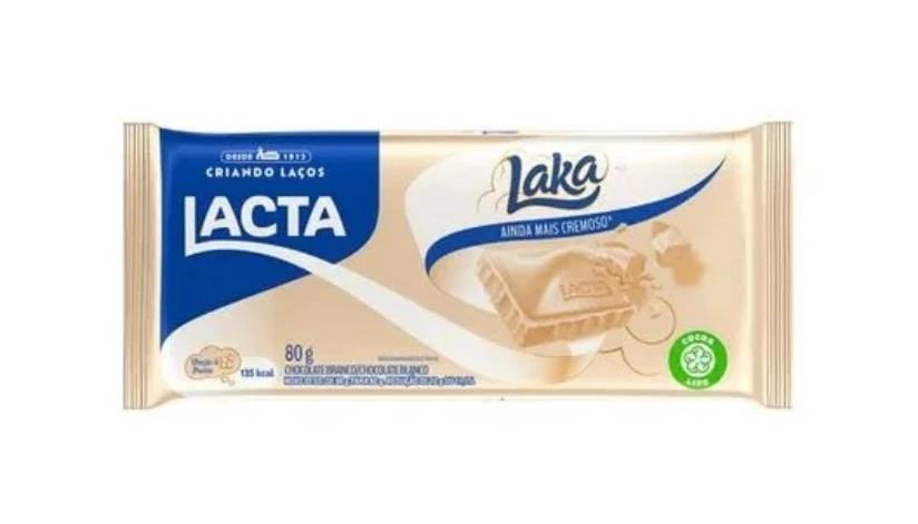 Lote do chocolate Laka é recolhido devido a problema na embalagem