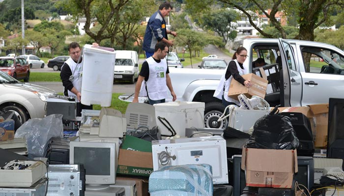 Prefeitura realiza mutirão de coleta de lixo eletrônico, confira datas e locais