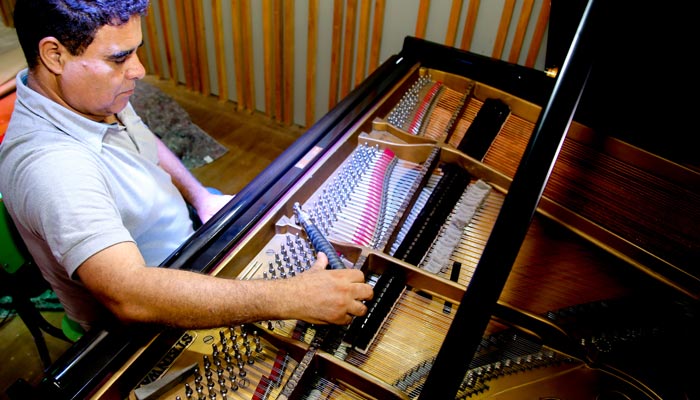 Piano de Joubert de Carvalho é restaurado e está de volta ao CAC