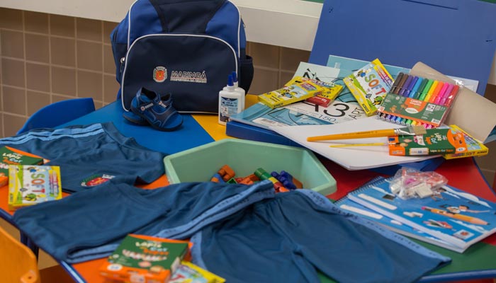 Prefeitura divulga como será a entrega dos kits escolares da rede municipal