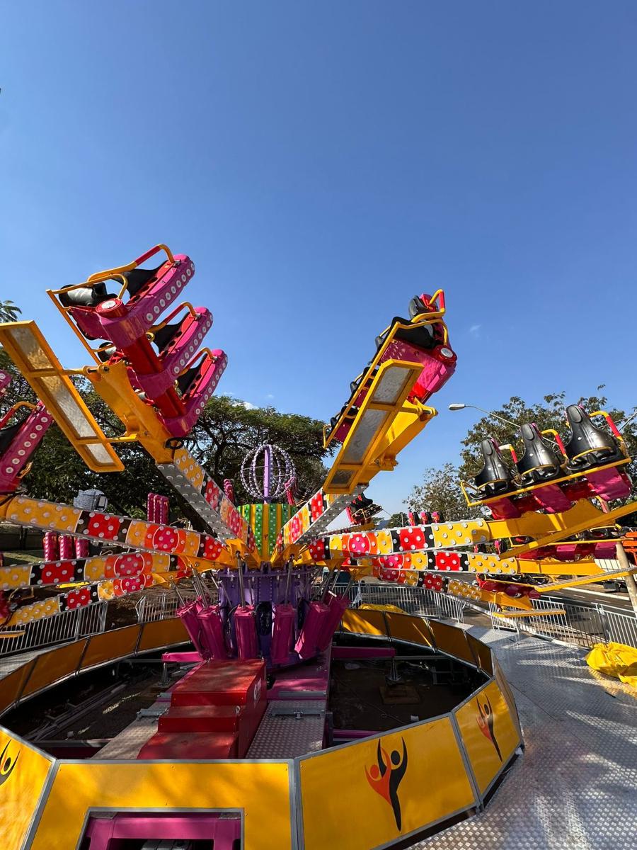 Confira a tabela de preços do parque de diversões da Expoingá 2026 