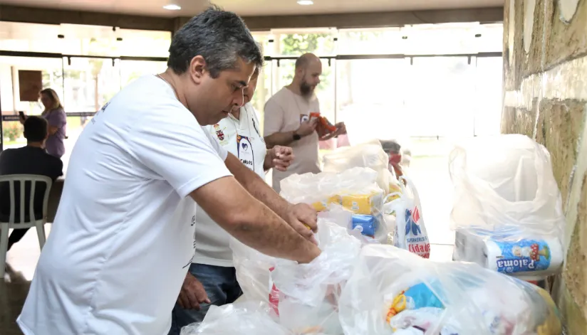 60 toneladas de alimentos foram arrecadadas em comemorações do aniversário de Maringá