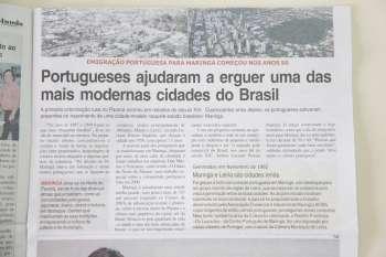 Jornal de Portugal traz reportagem especial sobre Maringá 