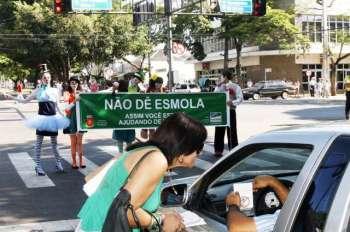 Campanha “Não dê Esmola” é retomada nesta quarta-feira (11) 