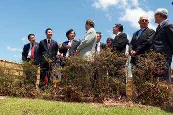 Embaixador diz que Parque do Japão é o mais bonito já visto fora de seu país 