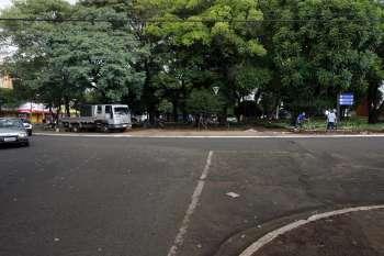Rotatória da Praça Sete de Setembro terá trechos interditados neste sábado Rotatória da Praça Sete de Setembro terá trechos interditados neste sábado