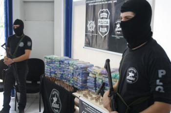 Polícia faz a maior apreensão de crack já registrada no Paraná 
