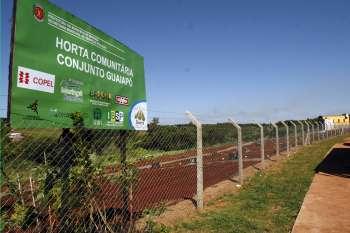 A 22ª Horta Comunitária é inaugurada no Conjunto Guaiapó A 22ª Horta Comunitária é inaugurada no Conjunto Guaiapó