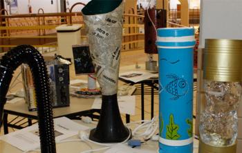 Exposição mostra como reutilizar materiais com criatividade 