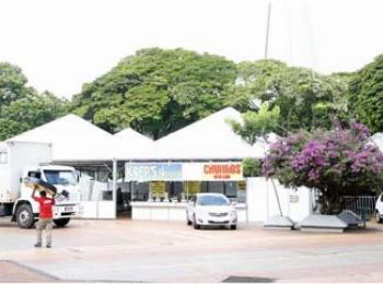 Festa da Canção começa nesta sexta-feira (25) na praça ao lado da Prefeitura. 