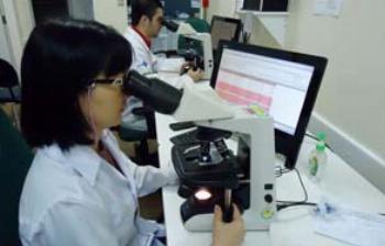Laboratório do Hospital Municipal tem processos informatizados. 