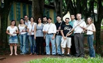 Orquestra de Flautas de Maringá se apresenta nesta quinta-feira (28). 