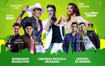 Gaby Amarantos se apresenta no Passeio Ciclístico da Primavera, no próximo domingo (21).  Gaby Amarantos se apresenta no Passeio Ciclístico da Primavera, no próximo domingo (21).