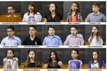 Alunos são escolhidos para o projeto Vereadores Mirim 