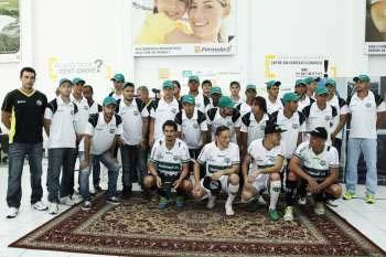 Maringá FC apresenta atletas, comissão e uniforme do Campeonato Paranaense 2015 e da Copa Brasil 