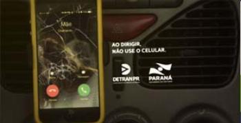 Detran alerta para o perigo de usar o celular ao volante 
