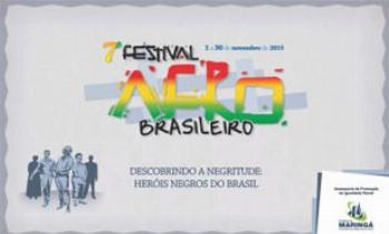 Festival Afro-Brasileiro de Maringá começa nesta terça-feira (3) 