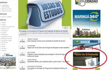 Alunos já podem realizar o cadastro para o Passe do Estudante Alunos já podem realizar o cadastro para o Passe do Estudante