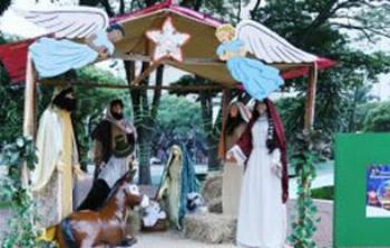 Presépios do Natal Maringá ficam expostos até quarta-feira (6) 
