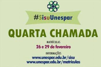 Matrículas da quarta chamada do Sisu vão até sexta e segunda (26 e 29) 