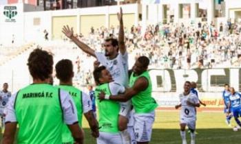 Maringá FC joga bem e vence o Foz do Iguaçu por 1 a 0 