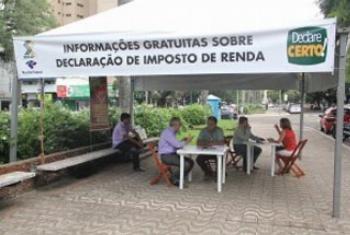 Campanha gratuita que orienta sobre a declaração do IR acontece nesta sexta-feira (15) 