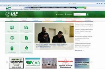 Novo portal do IAP garante mais facilidade ao usuário de serviços ambientais 